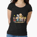 peanuts comic strip : around friends happy forever by gonyclofush