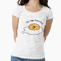Fried egg egg-hausted kawaii design by high5doodle