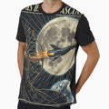 Artemis II Lunar Ascension 2026 Art Deco by WildbuntingStudio