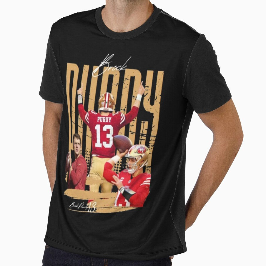 Vintage Retro Design Brock Purdy by wyn317