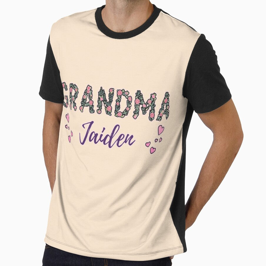Custom Grandma Jaiden Design – Personalized Grandmother Gift by PriyaMagic