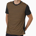 Black and Brown Vintage Thin Stripes by Gerson Ramos