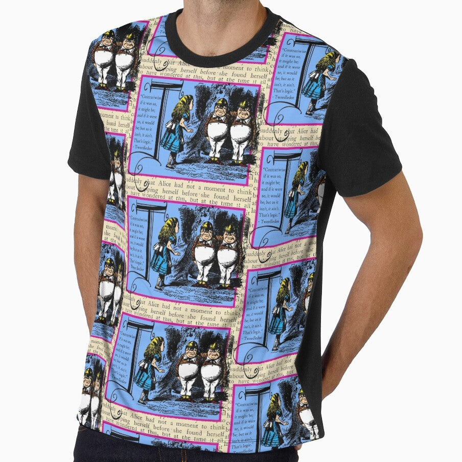 Alice in Wonderland and Through the Looking Glass Alphabet T by Samitha Edwards