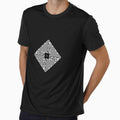 ABIGAIL | White  | Modern Geometric Kufi Calligraphy | From Name to Art by FOR YOUR NAME