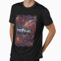 Sci-Fi Galaxy Station Red Planet Art by Fenay Designs