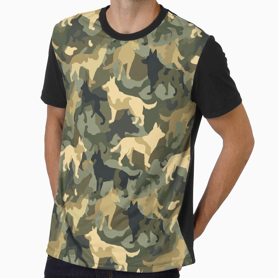 Trendy Luxurious Dog Camouflage Pattern  - Birthday Gifts For Her by RoyalStarsPatts