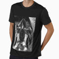 H R Giger Museum. Eingangsstatue. Gruyères, Schweiz Longshirt by karsynsier12
