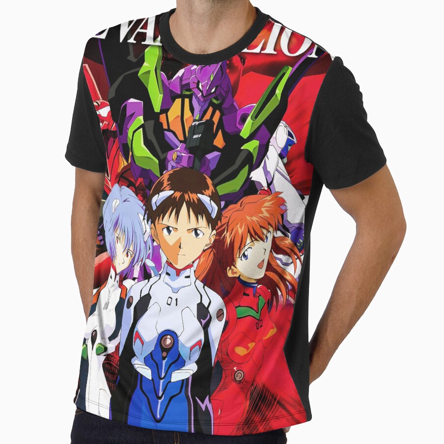 Neon Genesis Evangelion series poster by VostroFantech