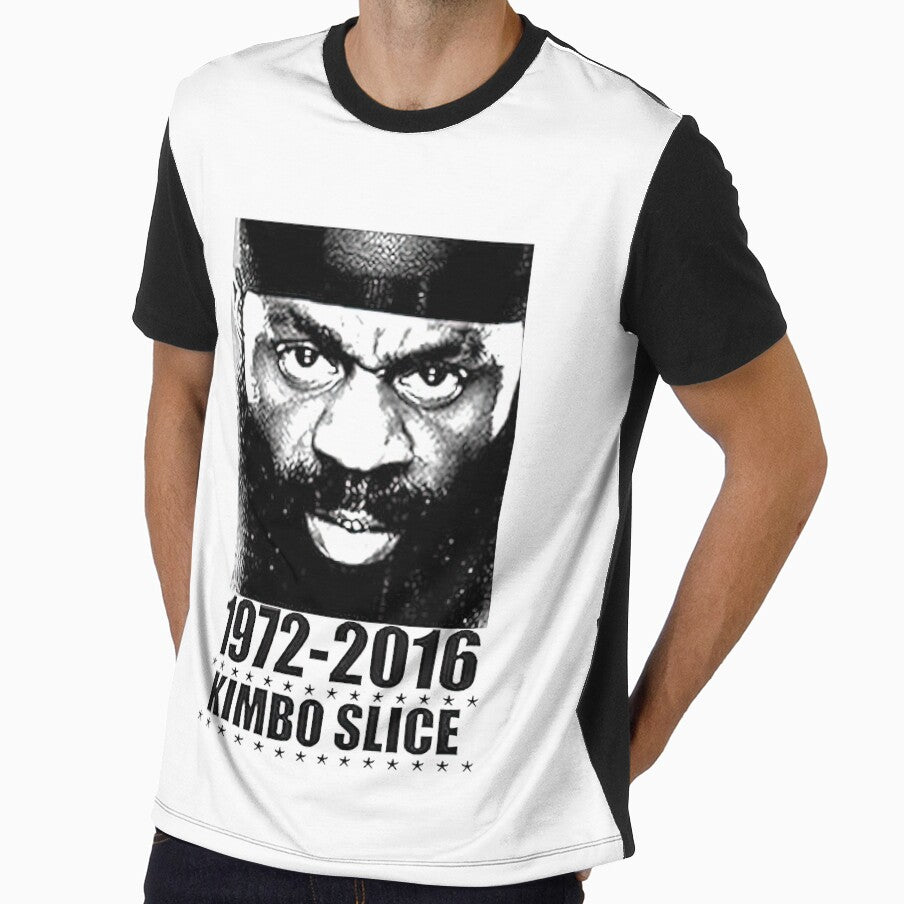 Lightn Kimbo Slice Printed Tee Graphic by ClarenceGarza
