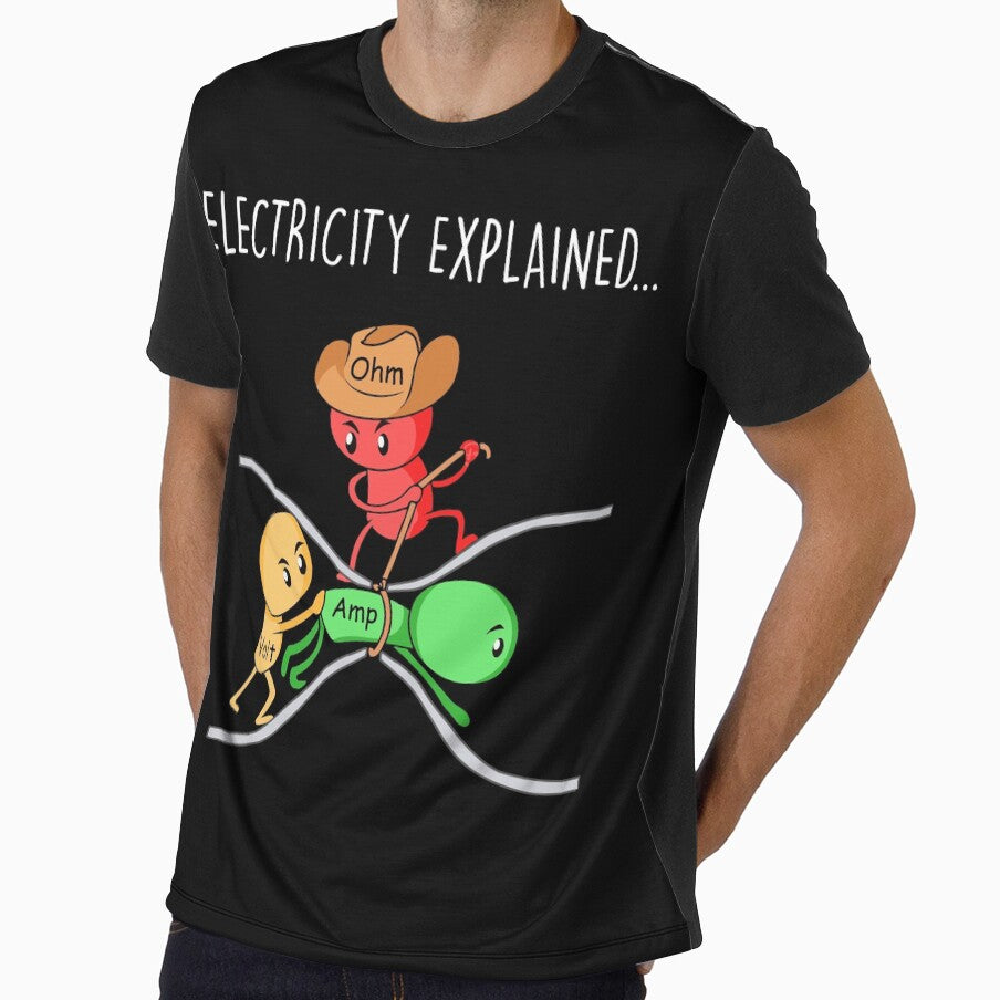 Funny Physics Teacher Electricity Explained Science Joke by farhanhafeez