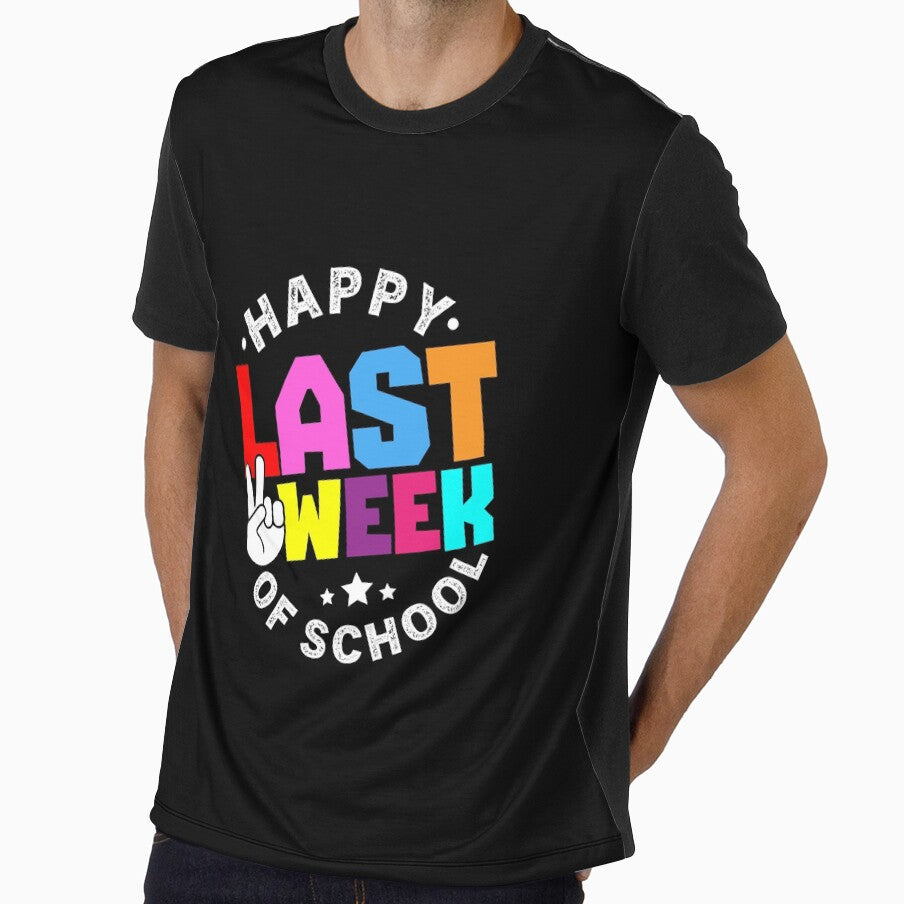 Happy Last Week Of School Boys Girls Teachers by ZETTIF ⭐⭐⭐⭐⭐