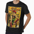 Street Fighter Cammy Retro Comic Cover Pop Art by Back2Collage