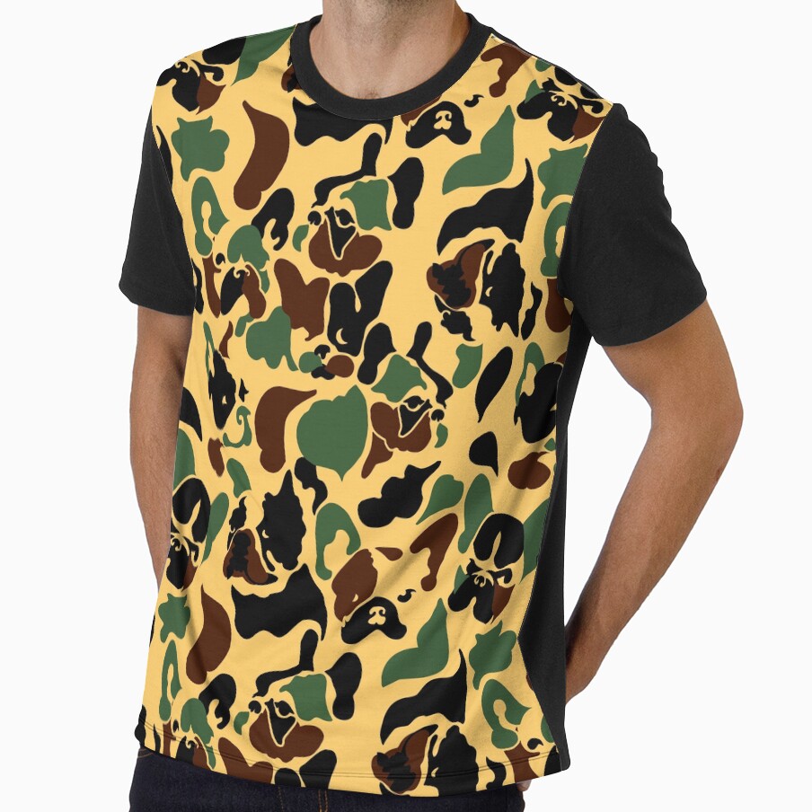 Frenchie Camouflage by Huebucket