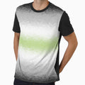 Agender Pride Flag Crystalized , Agender Design by Travelslightly