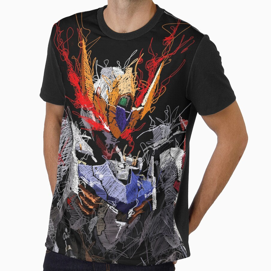 Gundam Barbatos Lupus Rex Head scribble style by Gundam Artwork