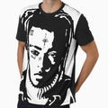 XXXTentacion Black and White Silhouette Graphic Design by Zigmak