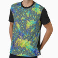 Blue and Yellow Fractal by Kaleiope Studio