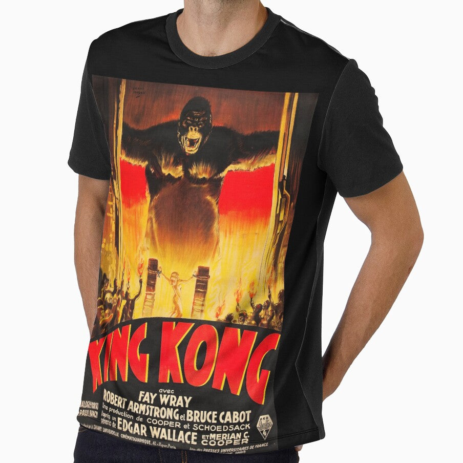 Vintage King Kong Movie Poster by vintagerepros