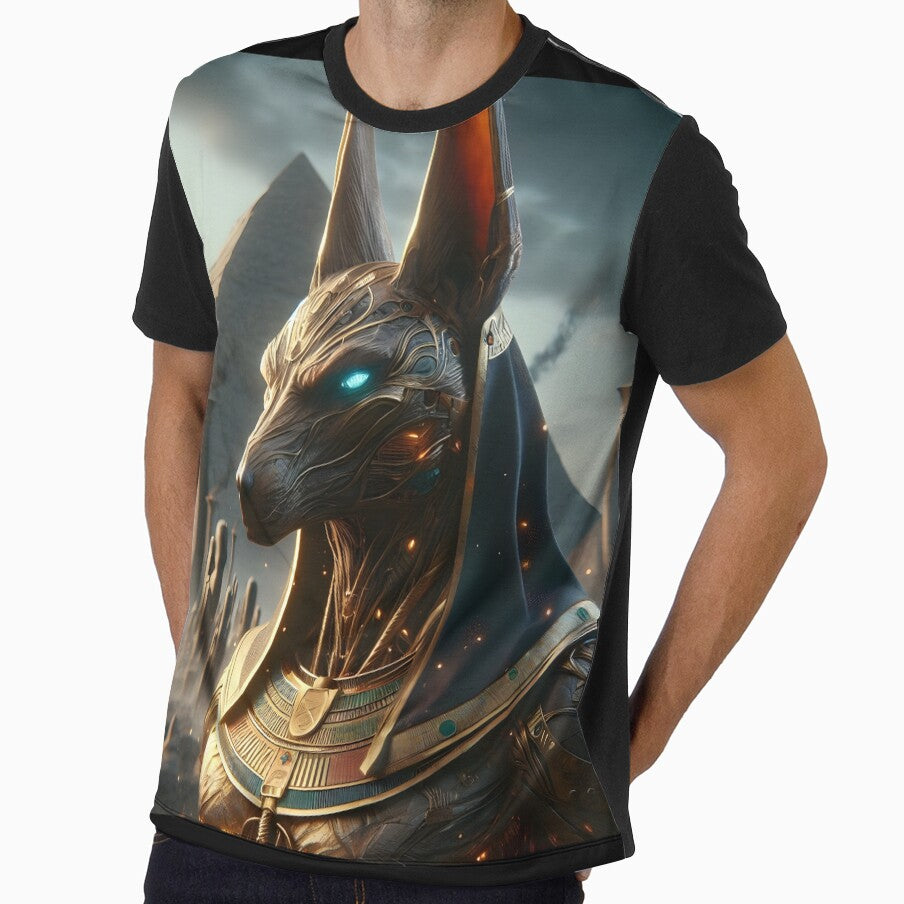 Anubis Egyptian God by GalleryBrisArt