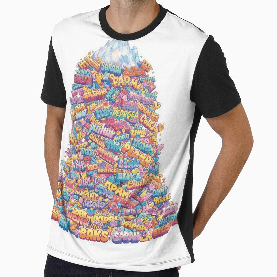 Personalized Graffiti Name Mountain - Custom Urban Street Art by artbywafa2025