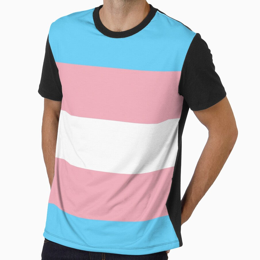 Transgender Pride Flag Shirt by shayerahol22