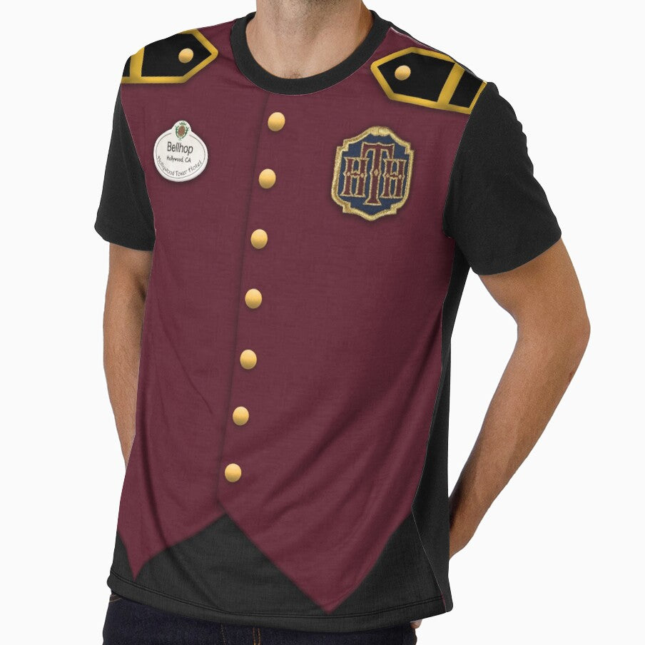 Inspired by the Bellhops from Tower of Terror in a Maroon Hotel Staff Design by MagicalWardrobe