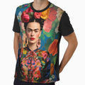 Frida Khalo with flowers Orignial Artwork by Anthony Bagalini