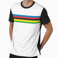 World Champion Stripes – Vintage Cycling-Inspired Graphic Design by collectees1