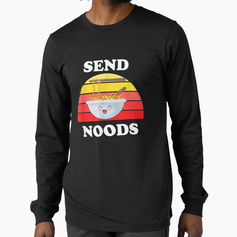 Send Noods Cool Retro Pun Gift For Ra Noodles Lover by vivanbess