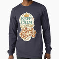 Keep Calm and Love Vintage – Minimal Retro Typography by StillArtStudio