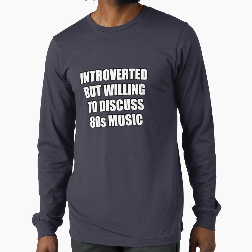 1980 music fan - Introverted But Willing To Discuss 80s Music by Inspirationmotivation