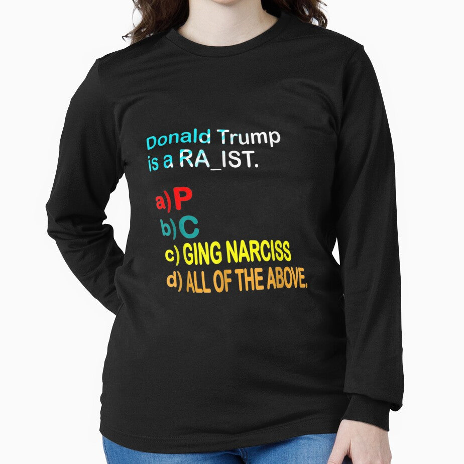 Retro Vintage Donald Trump Is A Ra Ist by vergielx