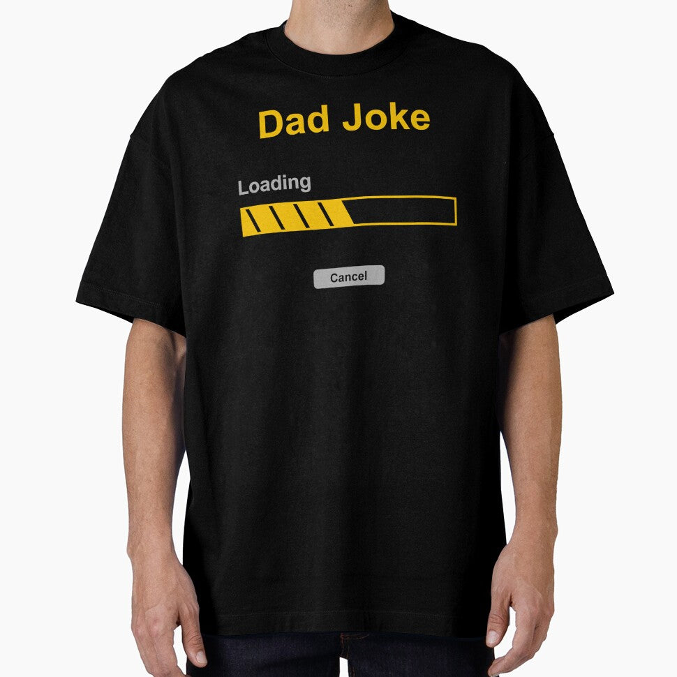 Dad Joke loading (cancel button) funny and sad by SolidEarthArt