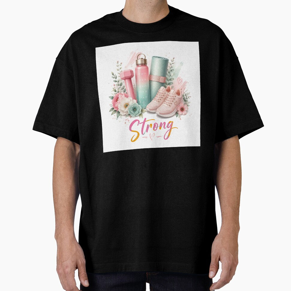 Soft Girl Fitness Motivation Strong Quote Design by ChelsyeTye