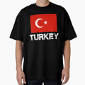 Turkey Flag T-Shirt for Men and Women by AllStarMerch