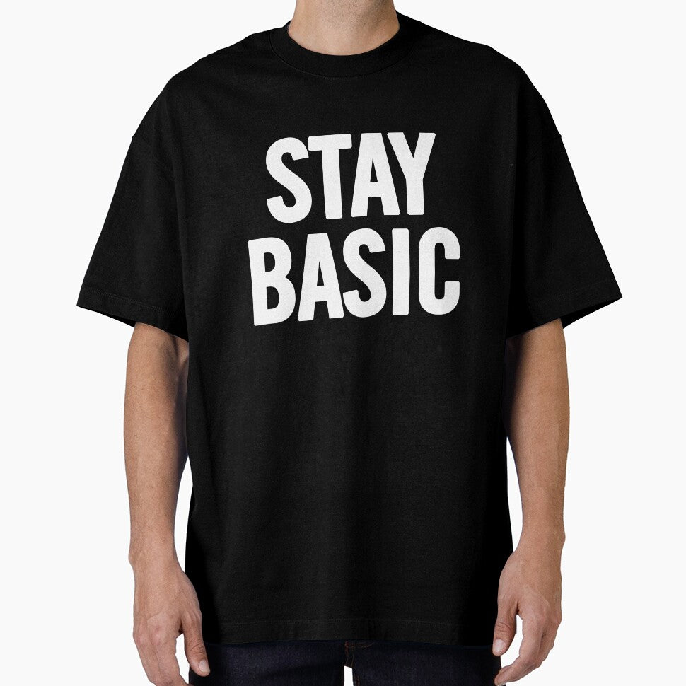 Stay Basic (White) by sergiovarela