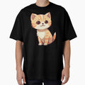 Sweet and Simple Kitty, cute simple cat by PrintDesignLab
