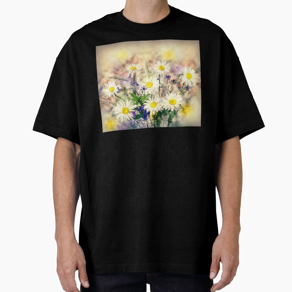 Bouquet of daisies Abstract color by artdragongift 15