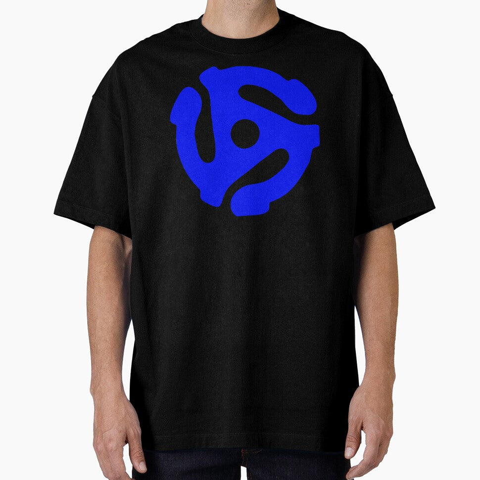 Music Geek, 45 rpm record adaptor, DJ music geek stuff by Glimmersmith