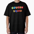 Cousin Squad Crew Family Matching Group Adult Kids Toddlers Vintage Cousin Crew T-Shirt: Classic Fit, Crew Neck, Short Sleeve for Casual Trips & Vacations by Dazeville Studio1541