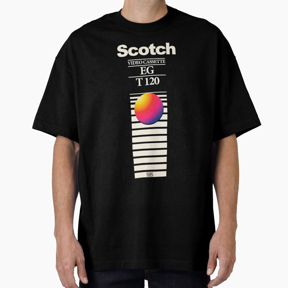 SCOTCH VINTAGE 90S VHS COVER by WHAT THE SHIRT