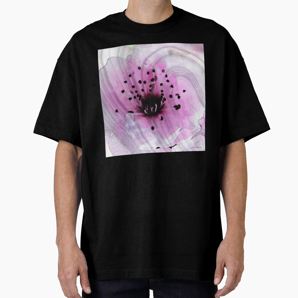 Pink Marbled Cherry Blossom Art - Sharon Cummings Artist by Sharon Cummings Art