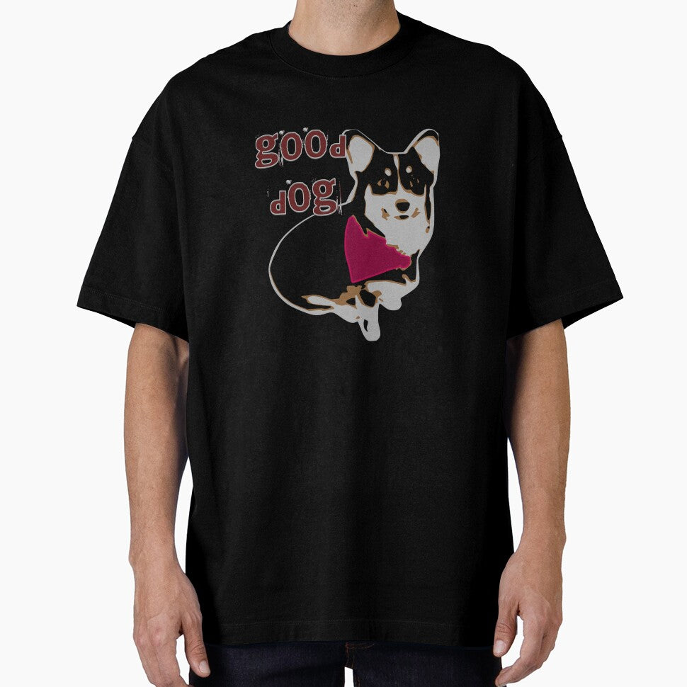 Good Dog Muffin Retro Corgi Design by Zelda's Garden