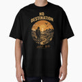 NO DESTINATION – Just Go Adventure Travel Streetwear T-Shirt by NakottaFashion