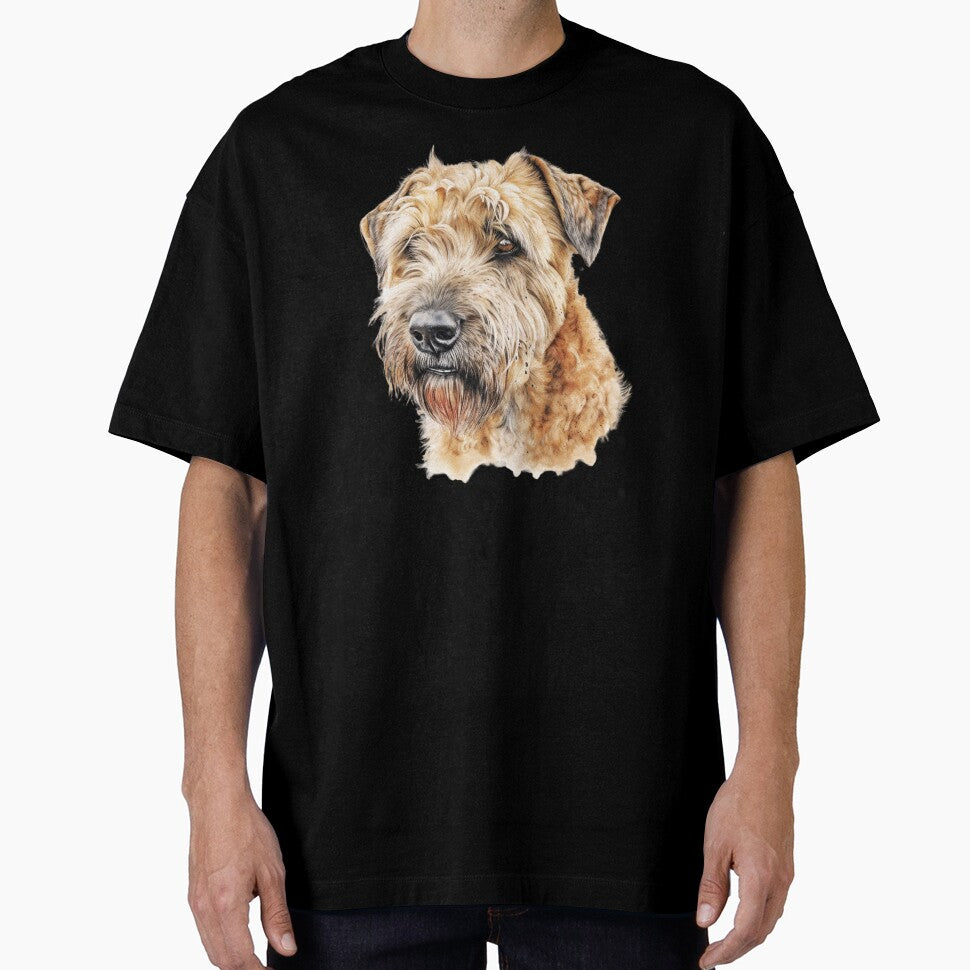 Watercolor Soft Coated Wheaten Terrier by TheAnimalZ00