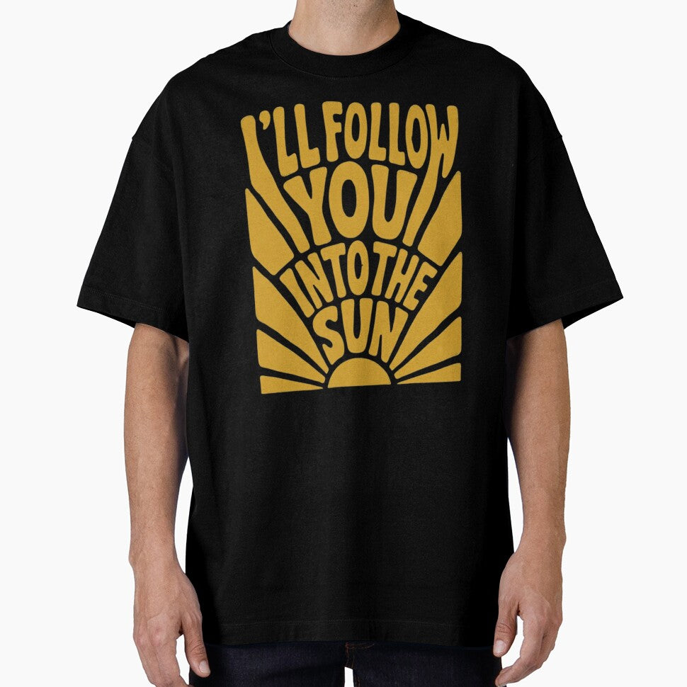 I'll Follow You Into The Sun Retro 70s Sunburst Typography by haitrieuic96