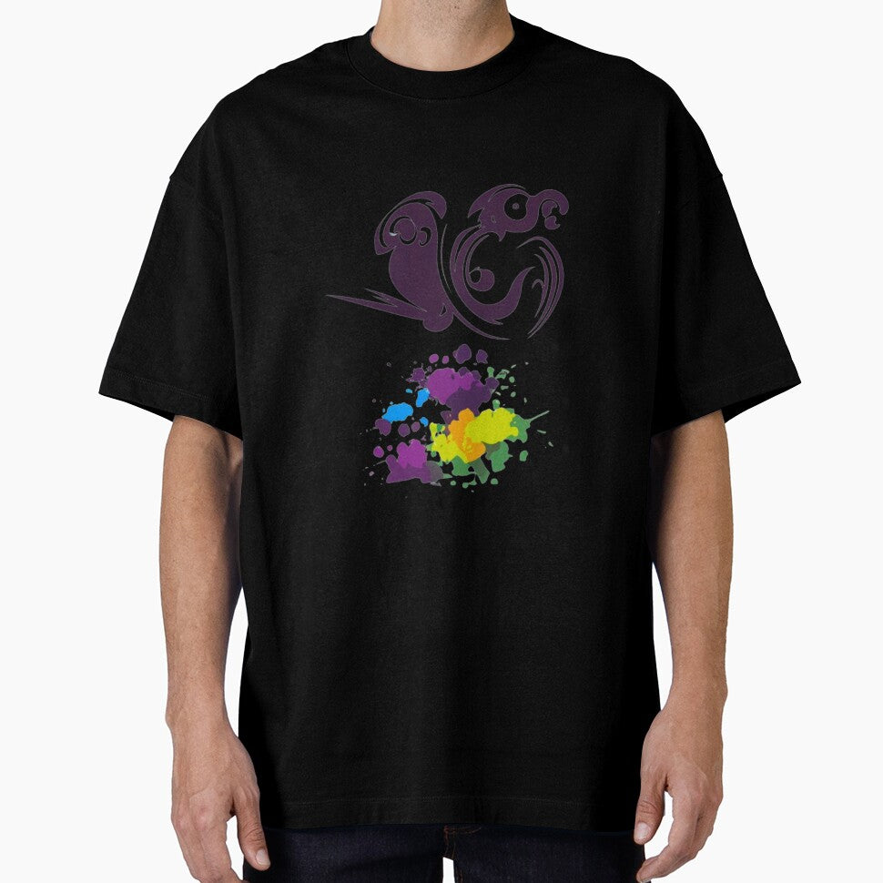 Oversized Graphic Tee by pandk25