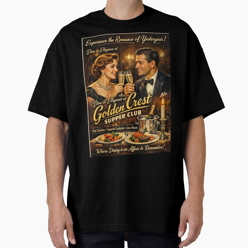 Golden Crest Supper Club – Vintage Elegance by ForeverPrintsOK