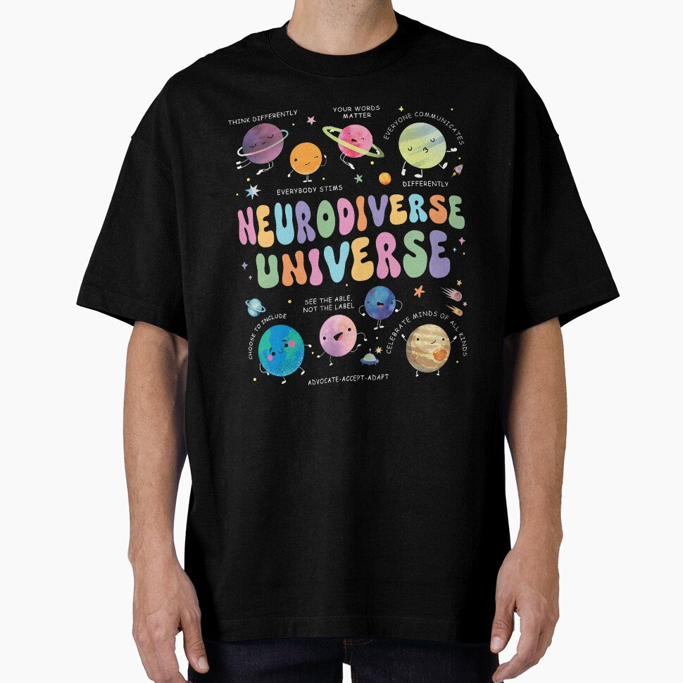 Neurodiverse Universe Autism Awareness Understand Accept by bentonruiz