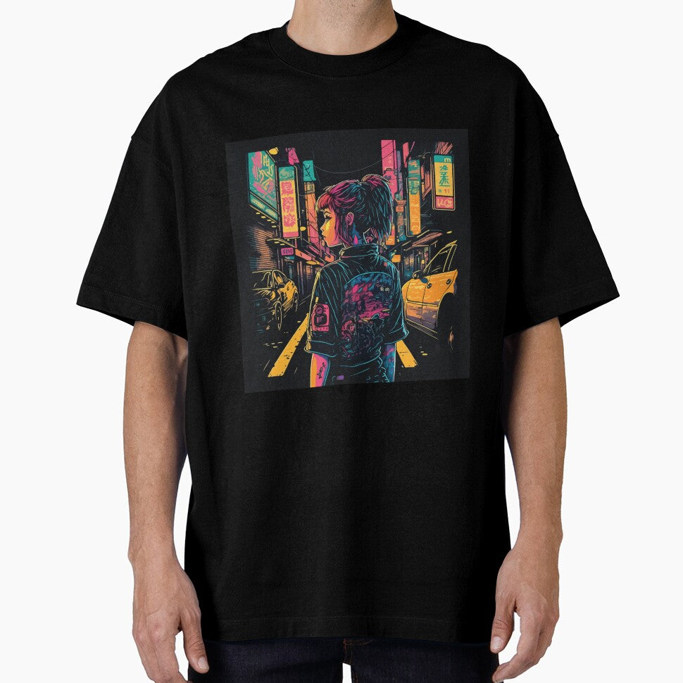 Japanese Street Cyberpunk Tokyo Streetwear by vectrus